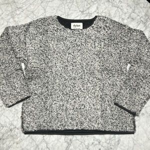 Dylan Los Angeles | Oversized Teddy Bear Crew Neck Pullover Sz L